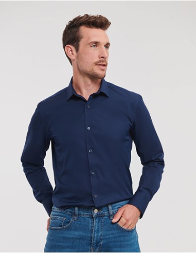 R-R-960M-0-Mens L/S Ultimate Stretch Shirt